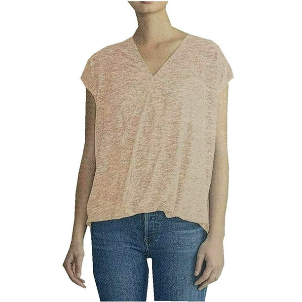 Rachel Roy Ladies Short Sleeve V-Neck Shirt Rachel Roy Ladies Short Sleeve V-Neck Shirt